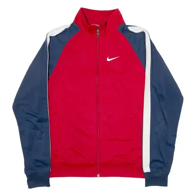 NIKE Mens Track Jacket Red S