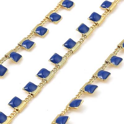 Brass Rectangle Link Chains