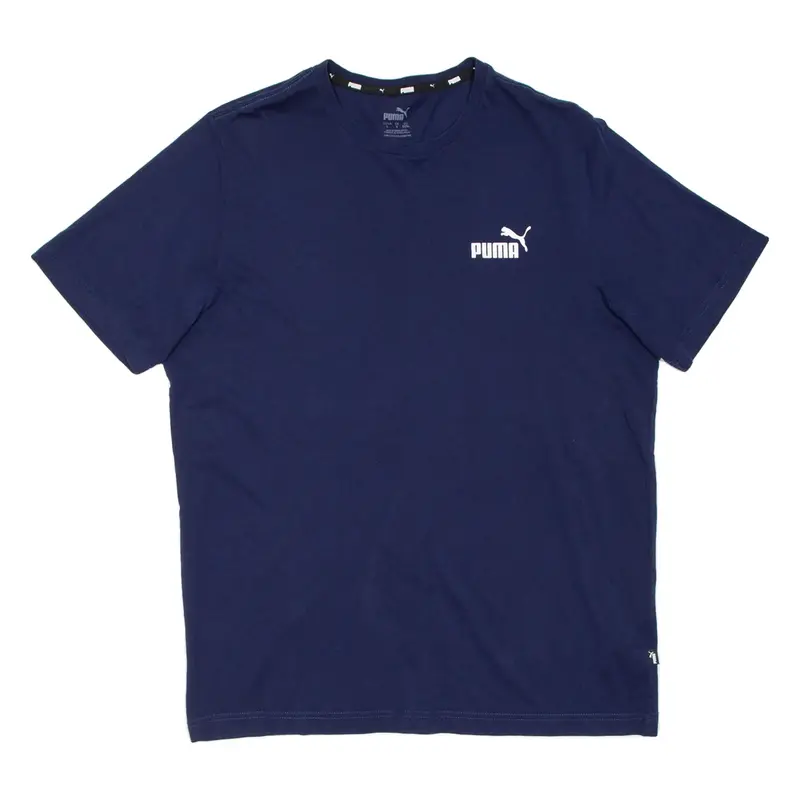 PUMA Mens T-Shirt Blue L