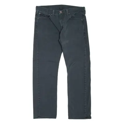 LEVI'S 513 Jeans Mens Blue Slim Straight W34 L30