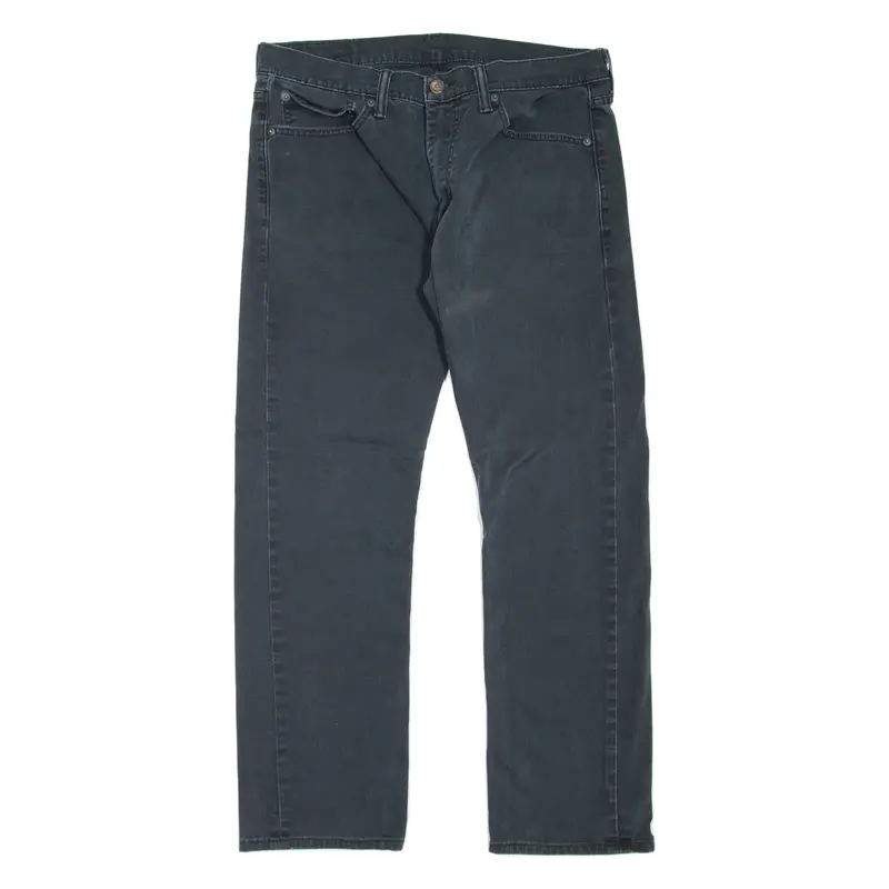 LEVI'S 513 Jeans Mens Blue Slim Straight W34 L30