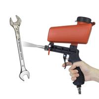 Handheld Pneumatic Blasting Device Set, 90PSI Portable Gravity Sand Blaster, Adjustable Small Sand Blasting Machine Sandblast...