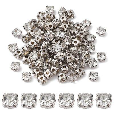 Square Sew on Rhinestone
