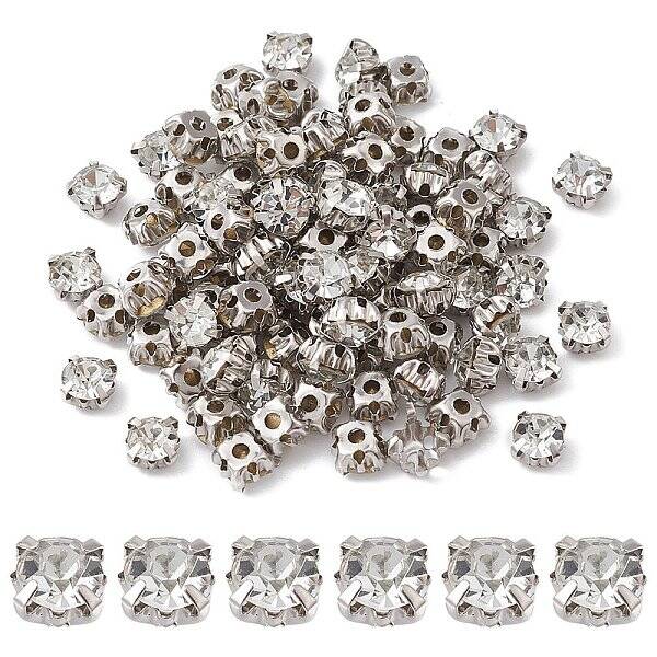 Square Sew on Rhinestone