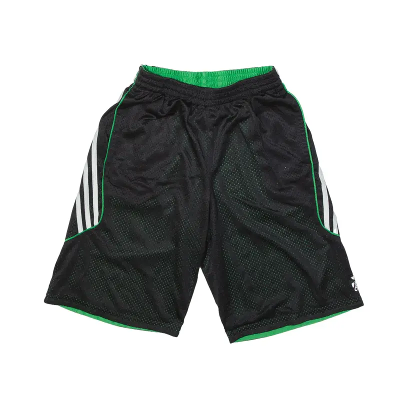 ADIDAS Sports Shorts Black Relaxed Mens XS W24