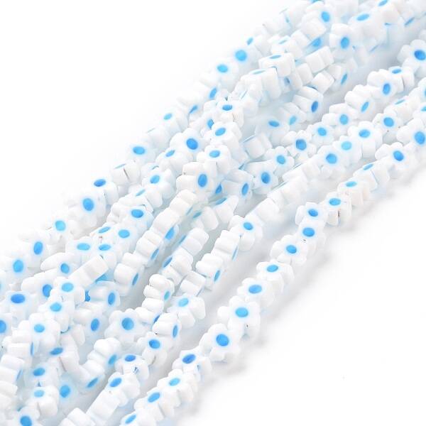 Handmade Millefiori Glass Bead Strands