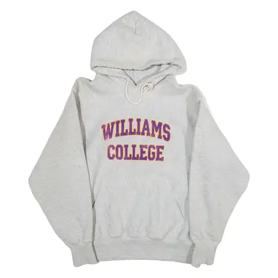 Williams College Mens Grey Hoodie USA L