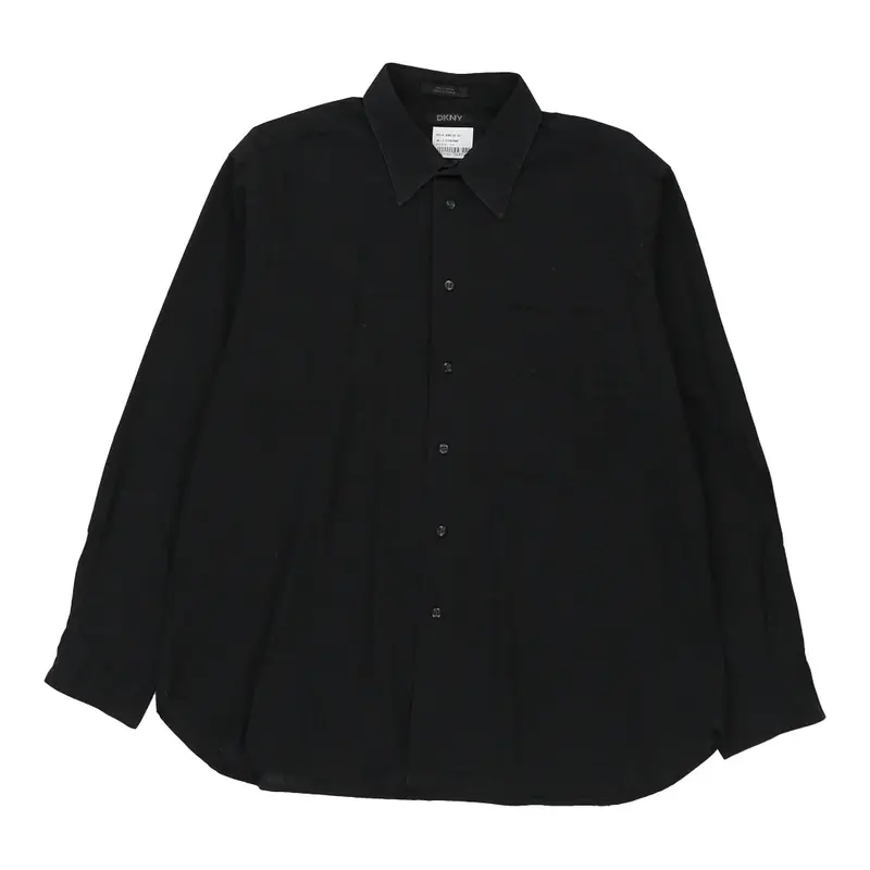 Dkny Shirt - XL Black Cotton