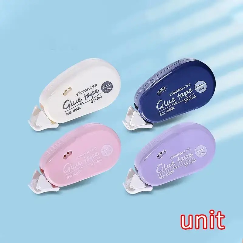 1 Piece Random Color Double Sided Tape Adhesive Dot Point Tape, Double-Sided Adhesive Tape For Scrapbooking, Double Sided Glu...