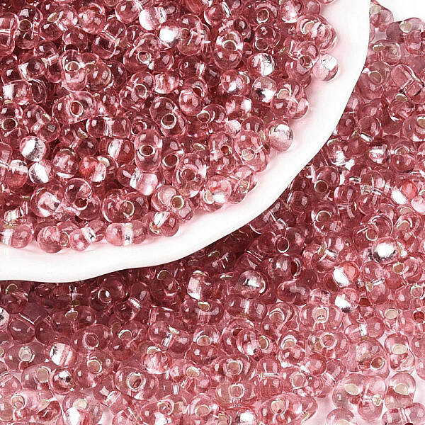 Baking Paint Transparent Glass Seed Beads