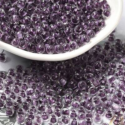 Transparent Glass Round Seed Beads