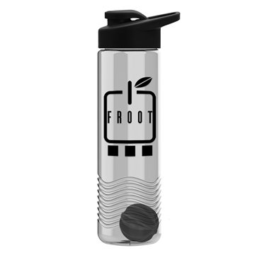 200 Custom The Wave - 24 oz Tritan Shaker Bottle with Drink thru ...