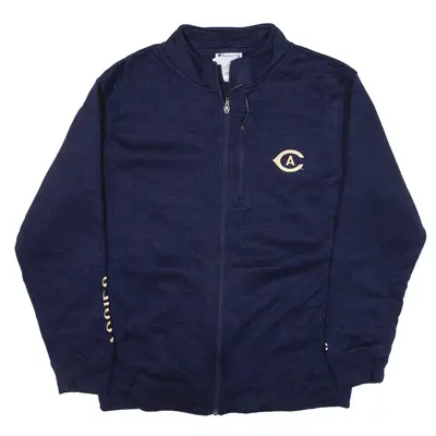CHAMPION Fleece Lined Jacket Blue Mens L