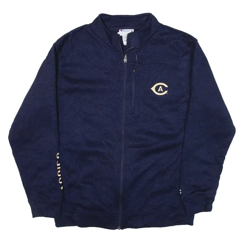 CHAMPION Fleece Lined Jacket Blue Mens L