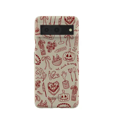 London Fog Spooky Dinner Party Google Pixel 8 Case