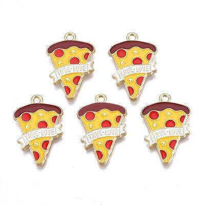 Rack Plating Alloy Enamel Pendants