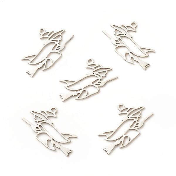 Non-Tarnish Halloween 201 Stainless Steel Pendants