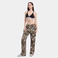 PinkyMoor Women's Camouflage Pants Wide Leg Pants Casual Loose Comfortable Dance Studio Pants 90s outfits Womenswear Oversize...