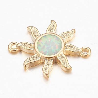 Synthetic Opal Links connectors