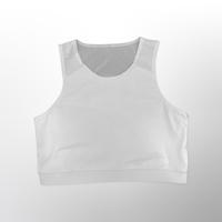 Mesh Back Comfort Band Binder White