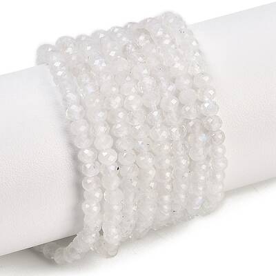 Natural Rainbow Moonstone Beads Strands