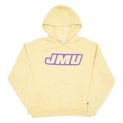 CHAMPION Mens Yellow Hoodie M