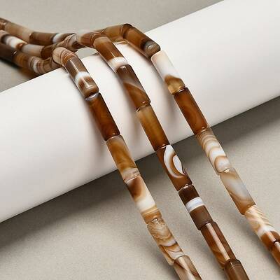 Dyed Natural Agate Beads Strands