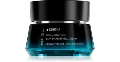 KORIKA Korean Heritage Silk & 8 Types of Hyaluronic Acid Barrier Gel Moisturizing and Soothing Cream 50ml