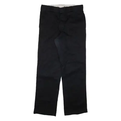 DICKIES 874 Workwear Mens Trousers Black Regular Straight W32 L32