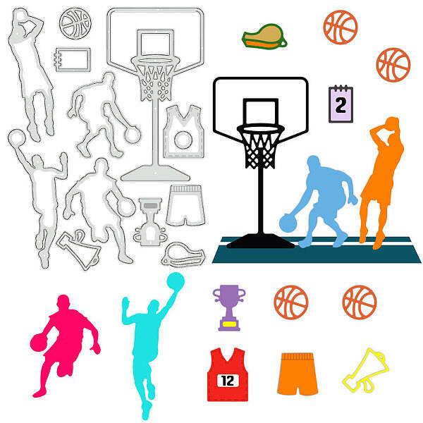 Sports Theme Carbon Steel Cutting Dies Stencils