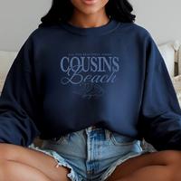 Unisex- Cousins Beach Crew | BookTok | East Coast Summer Cotton Crewneck