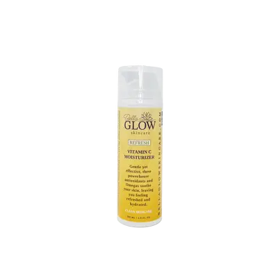 REFRESH Vitamin C Facial Moisturizer made with 5 plant extracts, Vit. E + A | NEW LARGER SIZE! | Size: 150mL (5.1floz)-UNSCEN...