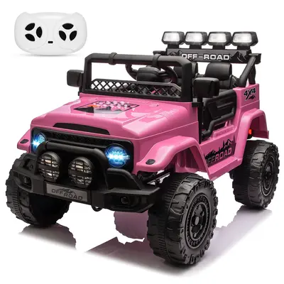 Garvee Ride - P Series: 12VElectric Ride on Truck Car For Kids Age 3+, Remote Control, Twin 25W Motors 3.1MPH Max Speed, Blue...
