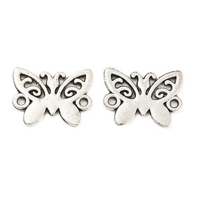 Tibetan Style Alloy Connector Charms