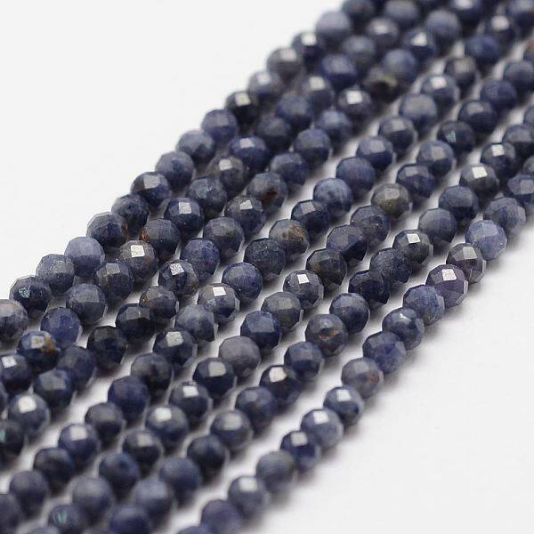 Natural Sapphire Bead Strands