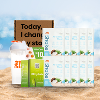310 Nutrition Tropical Summer Power Pack: Meal-Replacement Shake + Hydration Powder Bundle | 15g Protein, 0 Sugar, Plant-base...