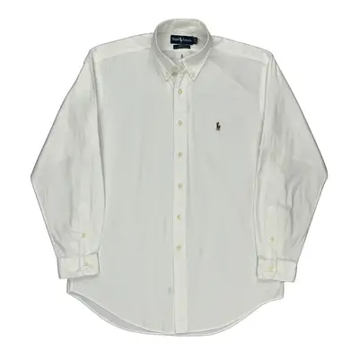 Yarmouth Ralph Lauren Shirt - Large White Cotton