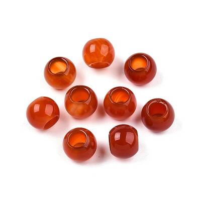 Dyed Natural Carnelian Beads