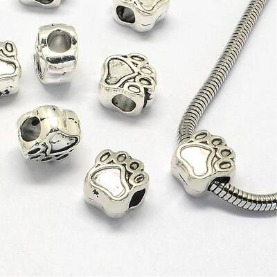 Alloy European Beads