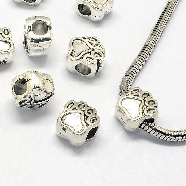 Alloy European Beads