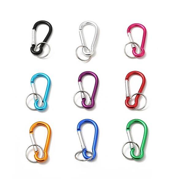 Aluminum Oval Carabiner Keychain