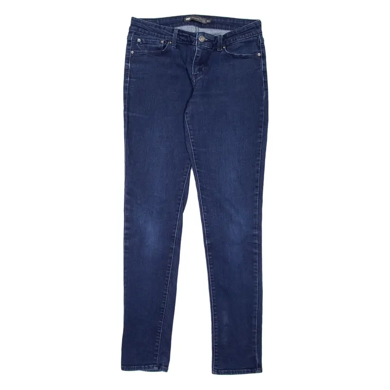 LEVI'S Modern Rise Womens Jeans Blue Slim Skinny W29 L34