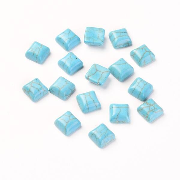 Synthetic Turquoise Cabochons
