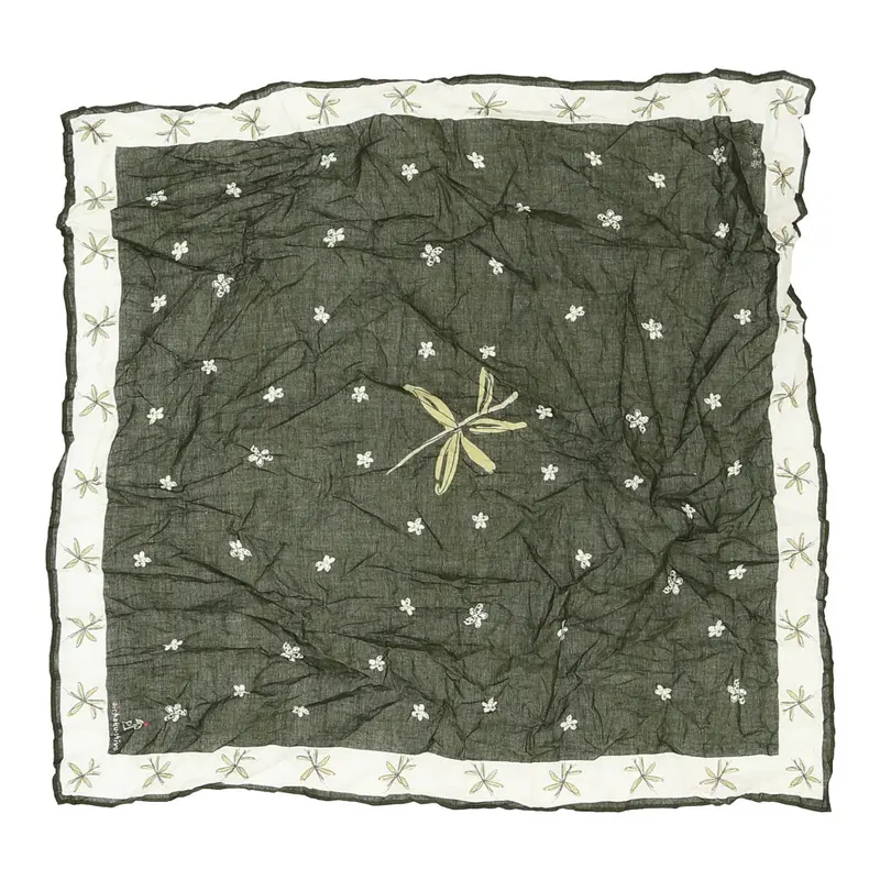 Aichaku-Sayio Scarf - No Size Green Polyester
