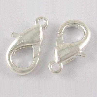 Zinc Alloy Lobster Claw Clasps