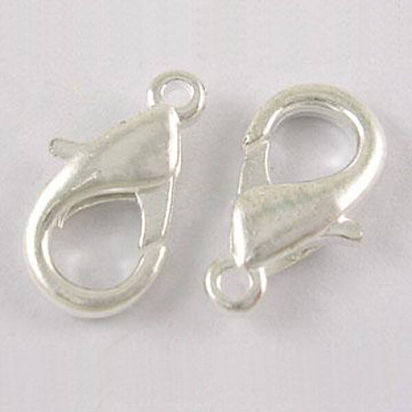 Zinc Alloy Lobster Claw Clasps