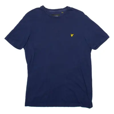 LYLE & SCOTT Mens T-Shirt Blue M