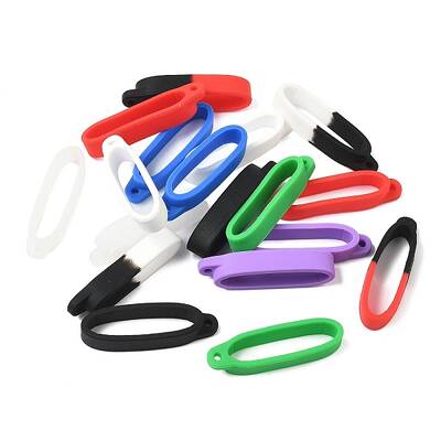 18Pcs 9 Styles Silicone Pendant