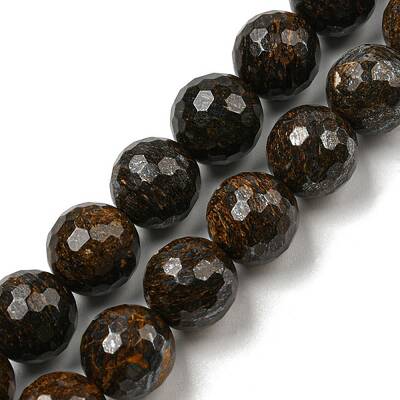 Natural Bronzite Beads Strands