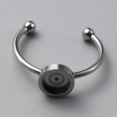 304 Stainless Steel Cuff Ring Components